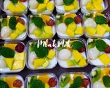 Foto langkah ke 3 dari resep Dingsu ahh...(puding susu buah) 😁.