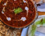 A picture of step 7 of Dal Makhani.