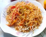 A picture of step 4 of Chowmein.