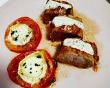 Foto del paso 6 de la receta Solomillo con salsa de mostaza, tomate y queso de cabra