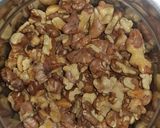 A picture of step 1 of Walnut burfi.