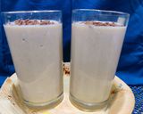 A picture of step 5 of Banana fig smoothie.