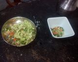 A picture of step 1 of North eastern hot momos with tangy chutney.