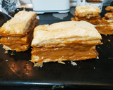 Foto del paso 6 de la receta: Trencito de hojaldre con dulce de leche 🚂