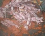 Foto langkah ke 4 dari resep Terong balado cumi asin.