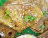 A picture of step 16 of Aloo kulcha (Amritsari kulcha).