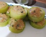 A picture of step 5 of Stuffed bottle gourd ghiya.