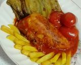 عکس مرحله 3 از دستور گیزاتما مرغ و بادمجان و گوجه و سیب زمینی
