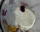 Foto langkah ke 2 dari resep Snack mpasi puding buah naga tinggi kalori.