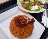 A picture of step 7 of Nigerian Party Jollof Rice.