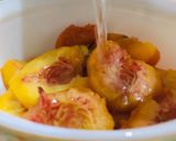 A picture of step 8 of Canned Peaches.