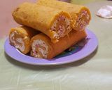 Foto del paso 4 de la receta: Rollo de plátano