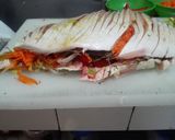 Foto del paso 13 de la receta: Bocachico en cabrito a mi estilo acompañado de puré de papa criolla y ensalada