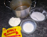 A picture of step 1 of Jamun ghulab.