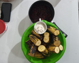 Foto del paso 4 de la receta: Bolitas de plátano, rellenas de mermelada de betabel