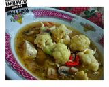 Foto langkah ke 5 dari resep Sayur brukol jamur with tahu putih simple.