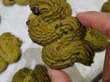 Matcha Butter Cookies