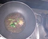 A picture of step 3 of Surati Sev Khamani.