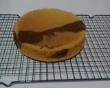 A picture of step 10 of Vanilla-chocolate Marble cake.