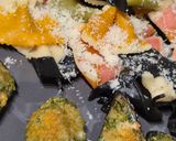 A picture of step 7 of Stuffed and Baked Mussels 😃.