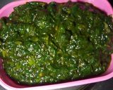 A picture of step 1 of Mrenda #vegetablecontest.