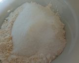 A picture of step 1 of Orange flower water cookies.