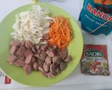 Foto langkah ke 1 dari resep Bakmie Sosis Bakso.