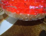 A picture of step 6 of Jelly cake custard.