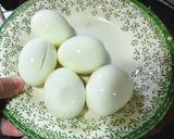Gambar langkah 5 resipi Ayam Kurma Telur Rebus.