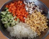 A picture of step 2 of Quick Fix Vegetable Cream Gratin.