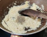A picture of step 5 of Sooji Peda.