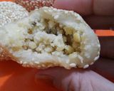 Foto langkah ke 9 dari resep Onde Onde Goreng isi Kacang Ijo.