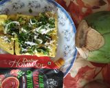 A picture of step 2 of Wow dhoklas made by my wifes Telugu friend.