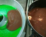 Foto langkah ke 7 dari resep Puding Lumut Cokelat.