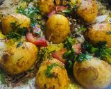 A picture of step 10 of Mix egg and mutton biryani with smokey flavour.