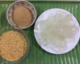 Hình bước làm 1 của món Đậu xanh , lô hội và dừa Ba Tri