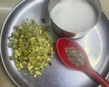 संदेश भाप में बना रेसिपी चरण 3 फोटो