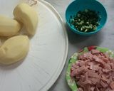 Foto del paso 1 de la receta: Papas a la provenzal con jamón