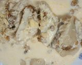 A picture of step 4 of Rice Coconut Stuffing Pitha.