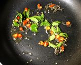A picture of step 3 of Moringa Khandvi Bites.
