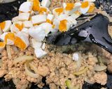 รูปขั้นตอนการทำที่ 3 ของ หมูสับผัดไข่เค็ม