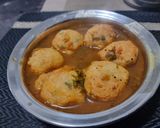 A picture of step 5 of Tomato Rasam vada.