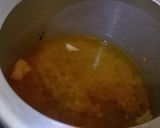 A picture of step 4 of Rajasthani daal.