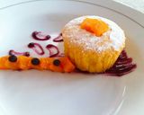 Foto langkah ke 10 dari resep Cheesy pumpkin cupcake.