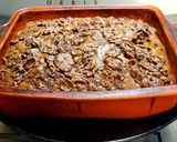 Foto del paso 6 de la receta: Budín de bananas y pera con cubierta crocante de chocolate