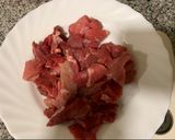 Foto del paso 1 de la receta Ternera en salsa picante