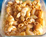 A picture of step 7 of Lima Beans With Macaroni.