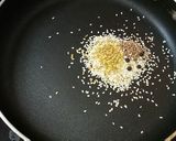 A picture of step 1 of The 4-Leaves South Indian Rice with salad.
