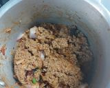 A picture of step 3 of Mutton mince do pyaza.