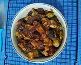 Foto langkah ke 6 dari resep Sambal hati kentang petai.